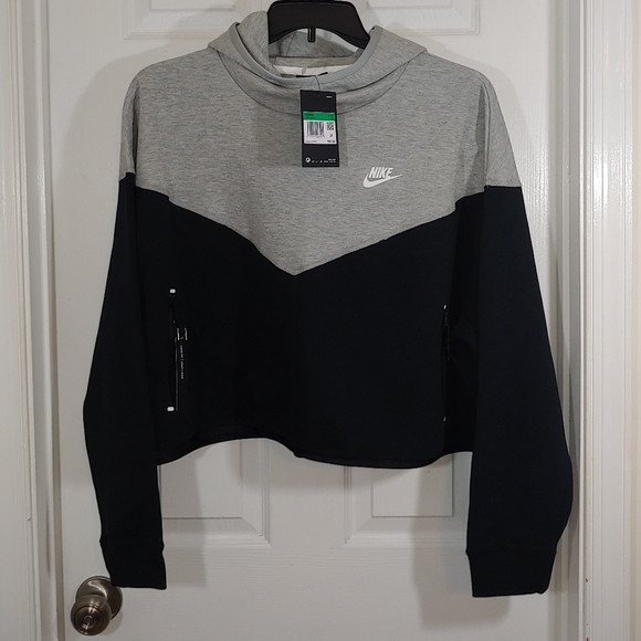Nike Tops - Nike Ladies Fleece Pullover Hoodie Top Size XL